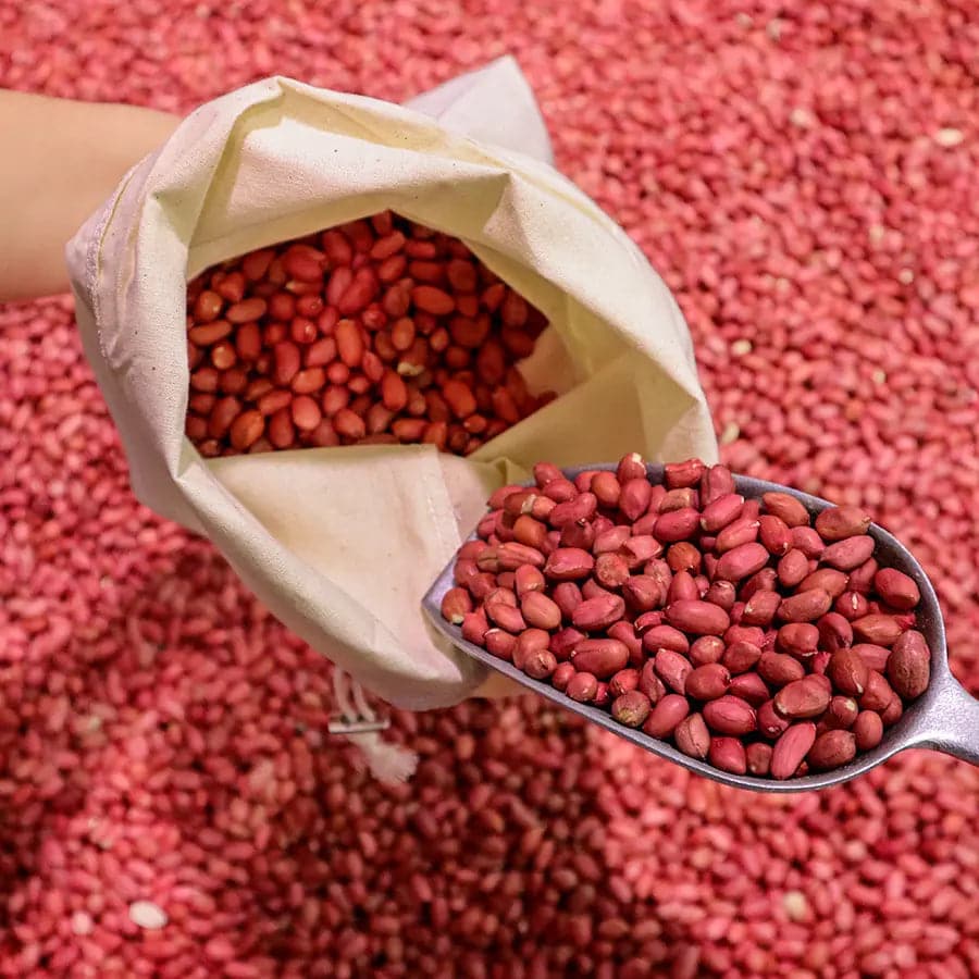 Set of 4 Organic Cotton Muslin Produce Bags