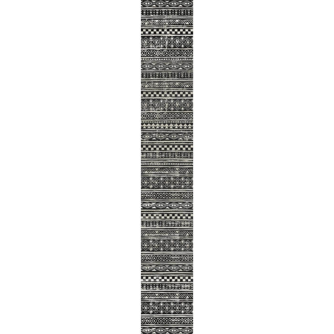 Nadine Black & White Rug